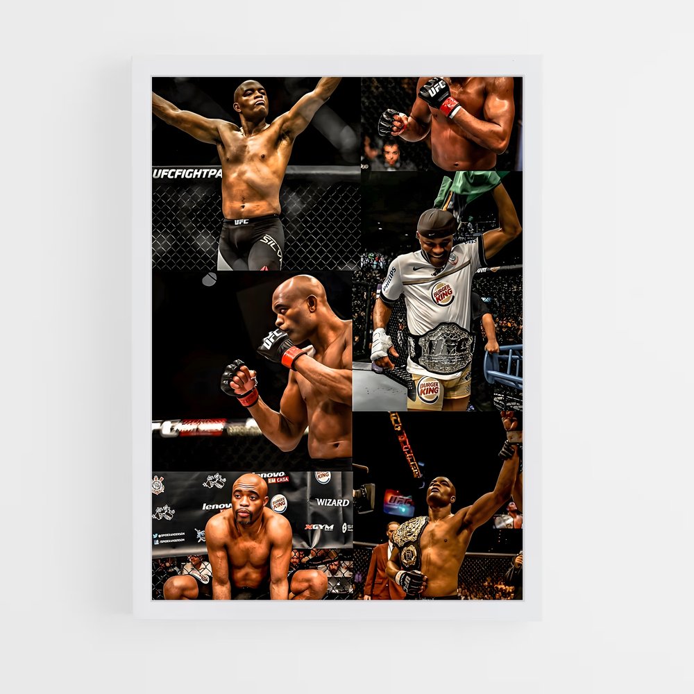 Poster Cage Fighter – affiche Taekwondo (vue 3)